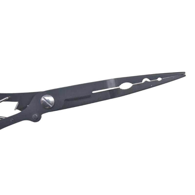 Alicate Multifuncional de Aço SS420 para Pesca, Pegador de Lábios, Cortador de Linha