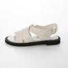 [Evol] [Cushioned/Soft] Cross Design Flat Sandals