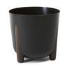 Blumentopf Moss Eco Recycling Schwarz 26Xh25