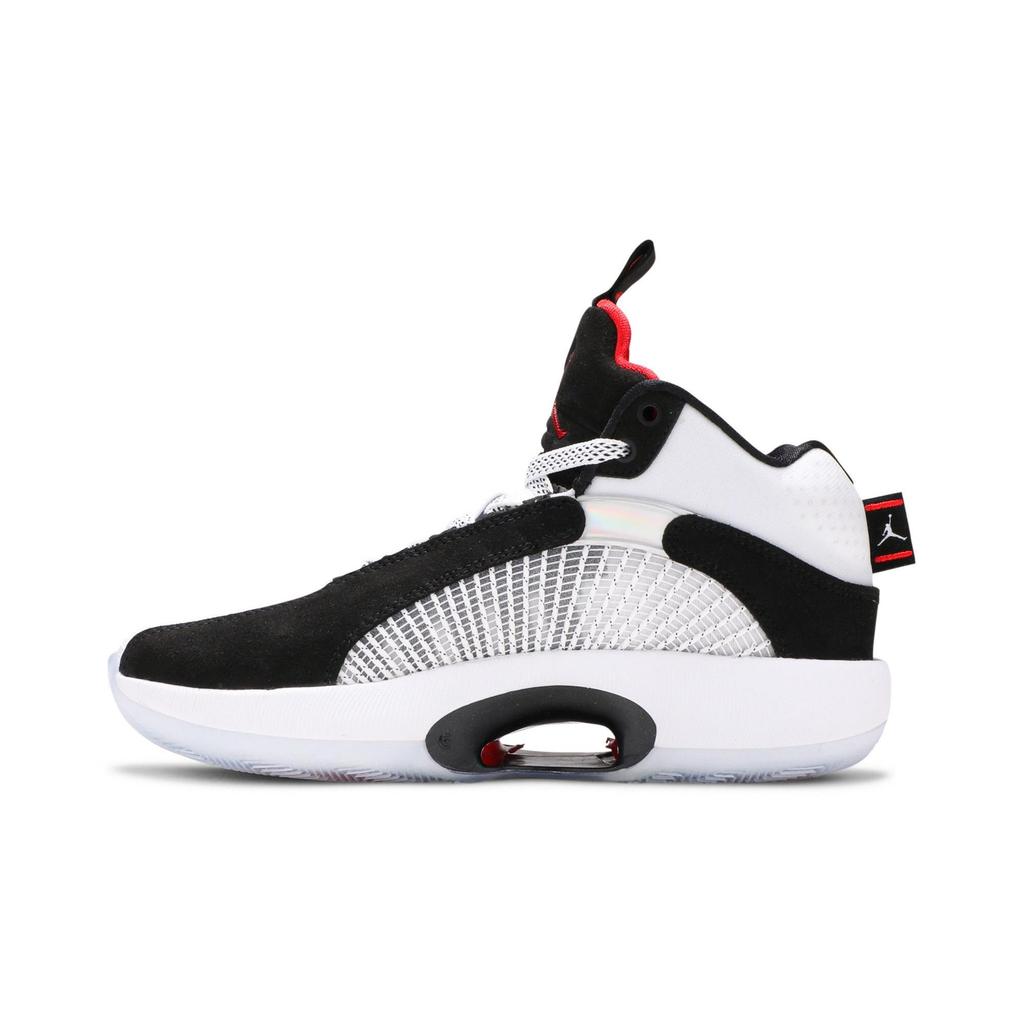 Air Jordan 35 Grade School 'DNA' (Unisex) Black / White / Chile Red Kids' Basketball Shoes CQ9433 001