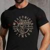 American Fashion Brand Tactical Military Fan Half T-ShirtSummer Casual Short Sleeve O-neck Motorbike Tops