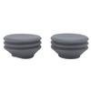 2PCS Silicone Retention Bellow Food Grade Reduce Coffee Grinds Retention Coffee Bellow Hopper for