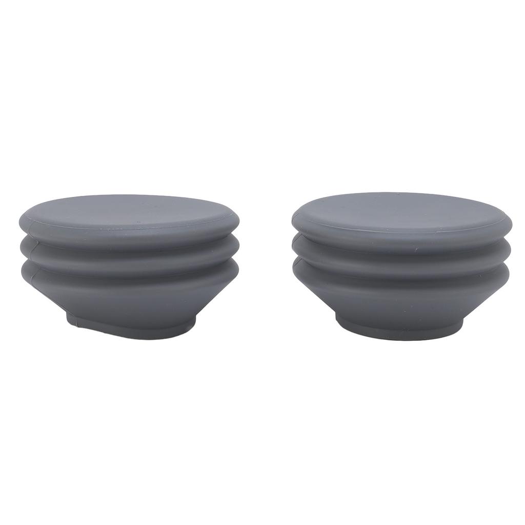 2PCS Silicone Retention Bellow Food Grade Reduce Coffee Grinds Retention Coffee Bellow Hopper for