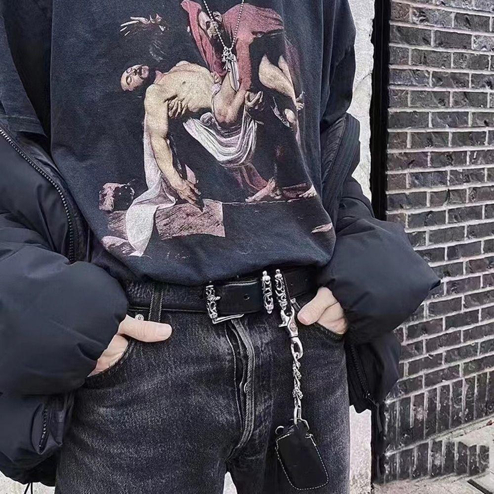 Trouser Decoration Men Waist Belts Metal Buckle Waist Belts Korean Waistbands Women Waist Belts
