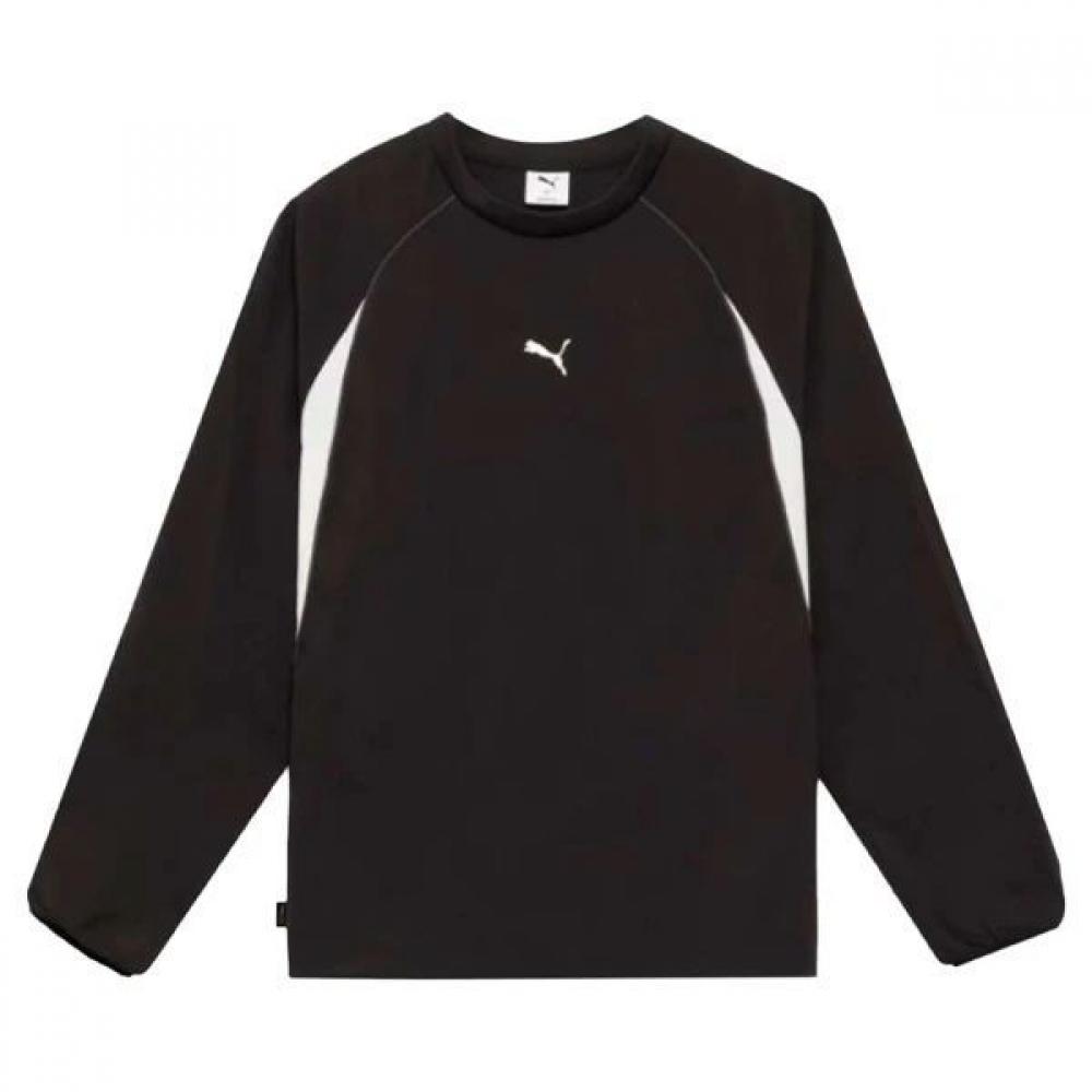 Puma Men S overSized piSte Retro Colorblock SweatShirt 634279 51 black (51)/M(95)