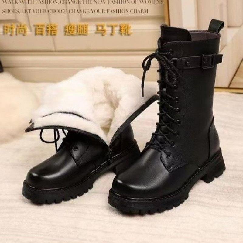 Short Boots Women's Single Boots British Style Shoes2025New Spring Autumn Summer Thin Thick Sole Motorcycle BootsinsTide