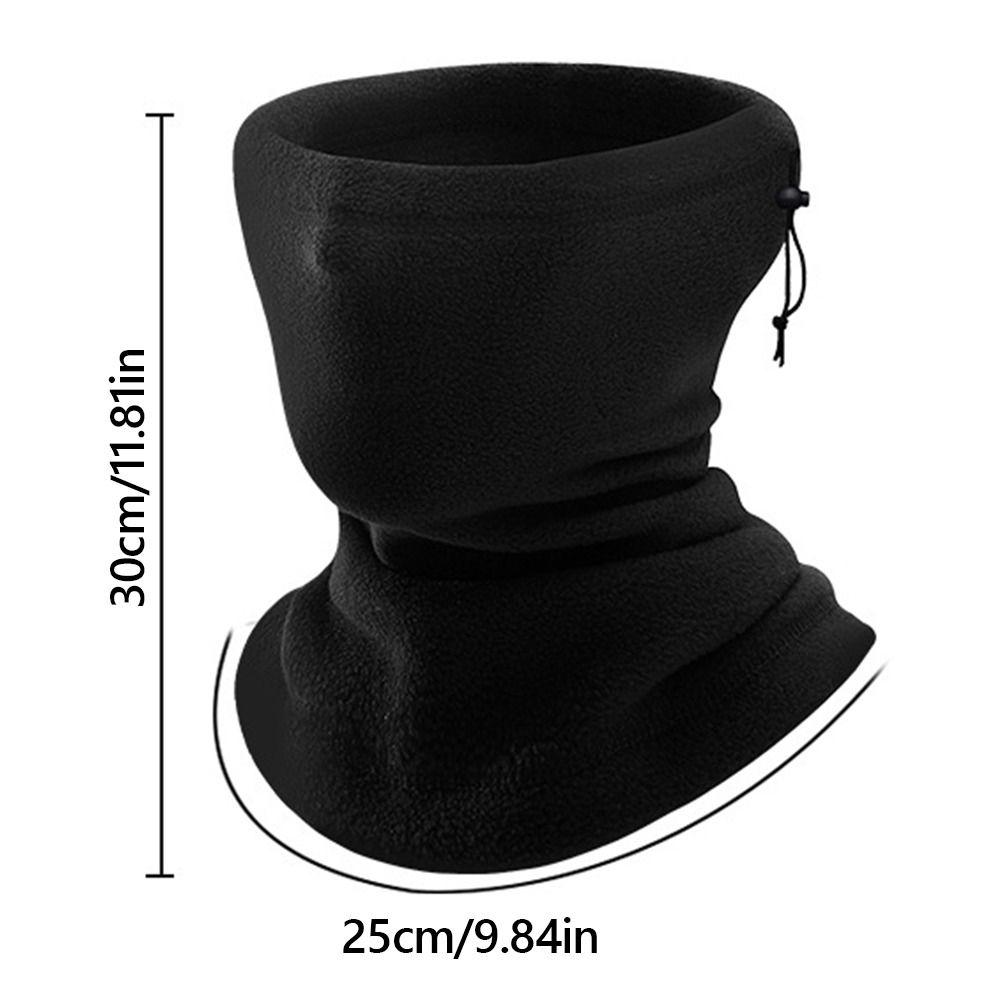 Circle Wrap Balaclava Plush Neck Scarf Thermal Warm Ski Balaclava Hat Winter Riding