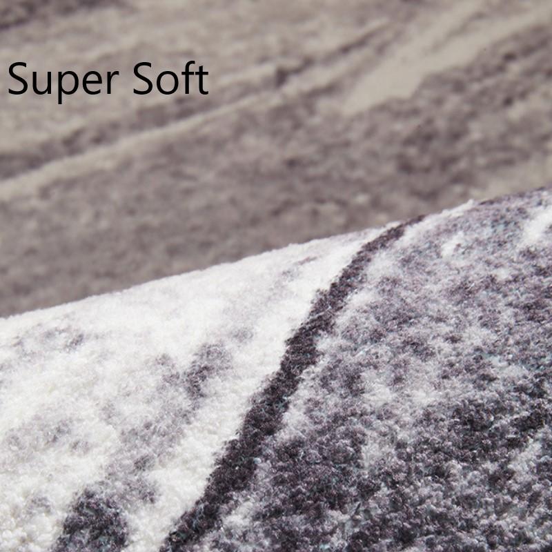 Inyahome Rugs and Mats Non-Skid Washable Runner Rugs Gold Black Marble Long Carpet for Floor Cushioned Hallway Entryway Indoor