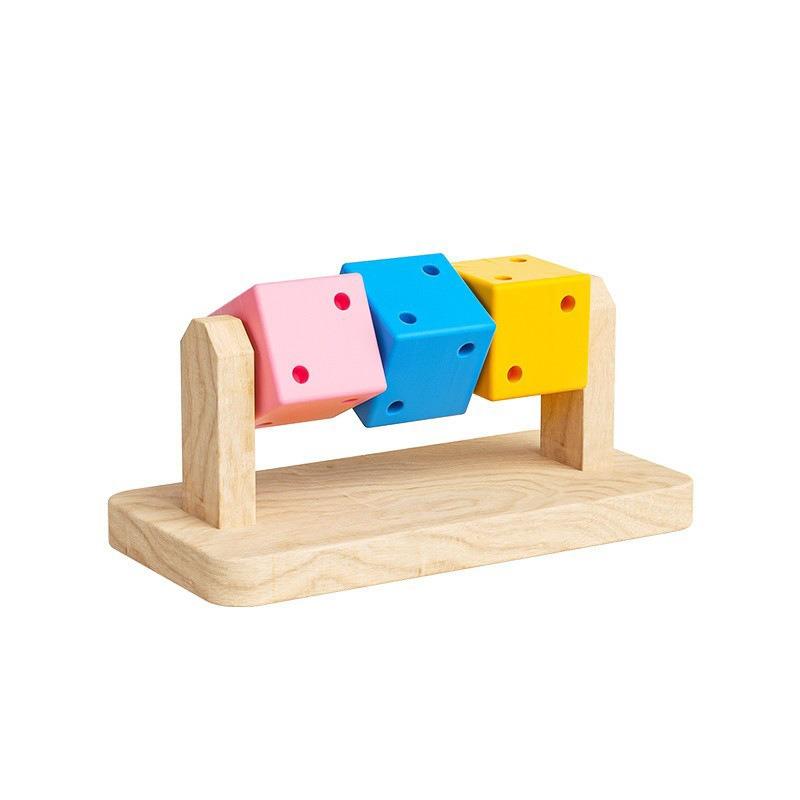 

Hamster Fun Rubik s Cube Wooden Toys Molar Products Golden Bear Nest Wooden Wood Toys Solid Wood Color Color random