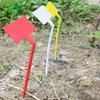 10Pcs Garden Plant Labels Waterproof Insertable Tags for Nursery Landscaping Clean Reusable Blue Size S
