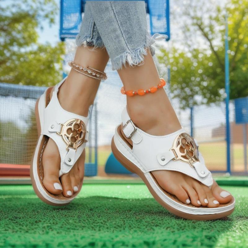 Летняя горячая распродажа Повседневные нескользящие женские сандалии Модные новые сандалии с круглым носком с перемычкой между пальцами сексуальные удобные с мелким вырезом на плоской подошве 36 чёрный 2418₽