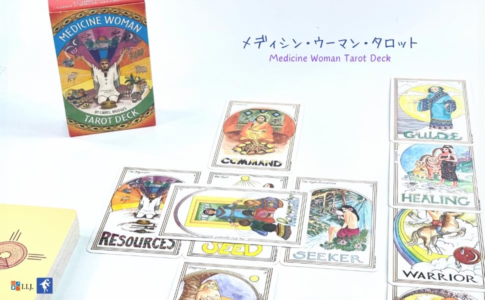 Tarot Cards 78 Cards Tarot Fortune Telling Woman Tarot Japanese Instruction Manual Included I.I.J [Medicine Deck] [Genuine Product]