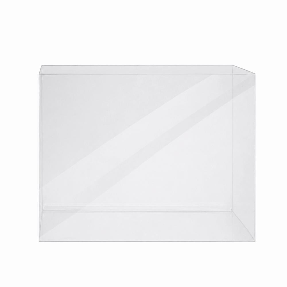 1/5ks Průhledný úložný box na ovladače Stohovatelný design Box s rukojetí pro ps5/xbox