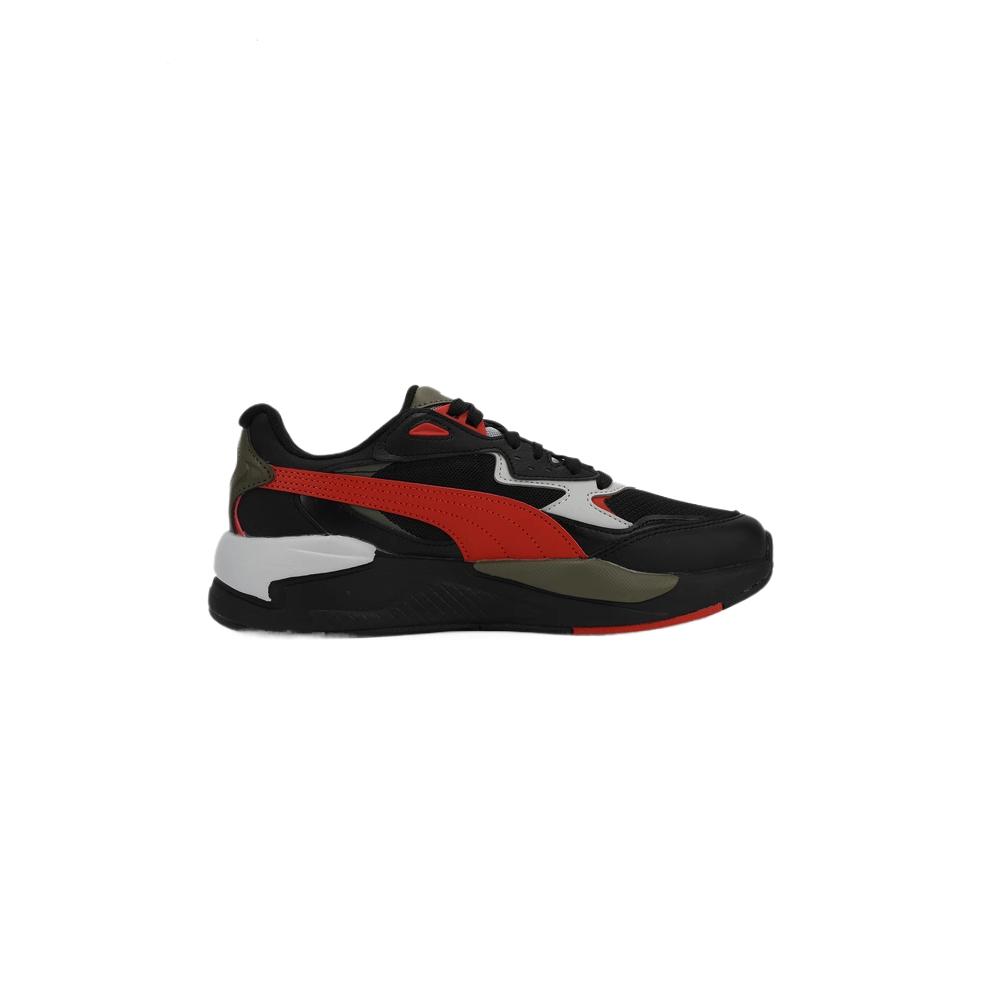 Puma X-Ray Speed Wide Unisex Club Navy Redmazing Gray Skies Χαμηλά Αθλητικά Παπούτσια Lifestyle 390893-69