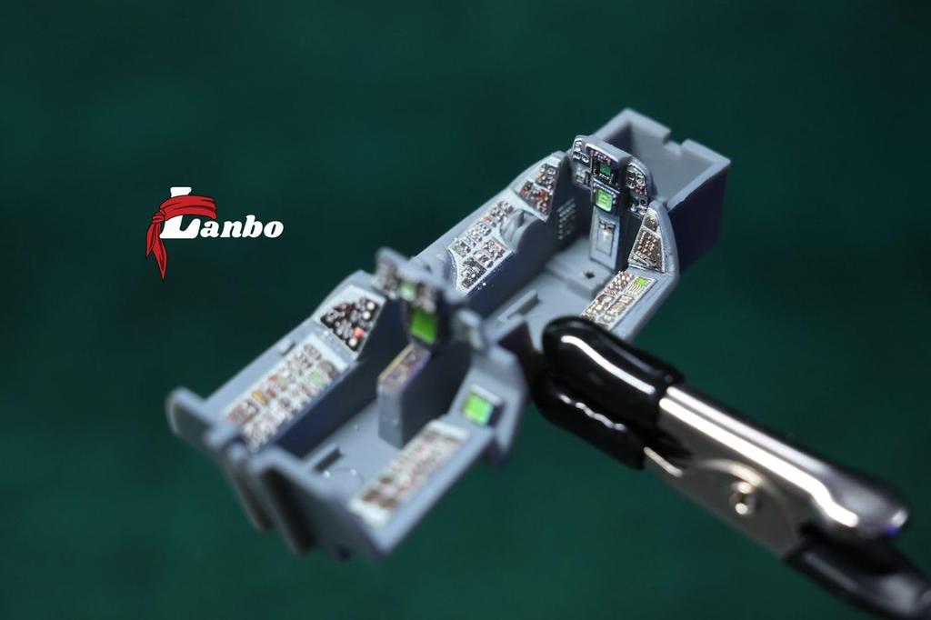 Lambo Models 1/72 F-14B Innenraum 3D-Abziehbild (für Hobby Boss) Plastikmodell-Abziehbild LNB72111 (Flugzeug)