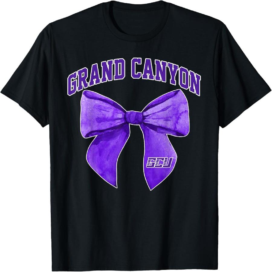 Grand Canyon Tee University Bow Vintage Athletics Girls T-Shirt S