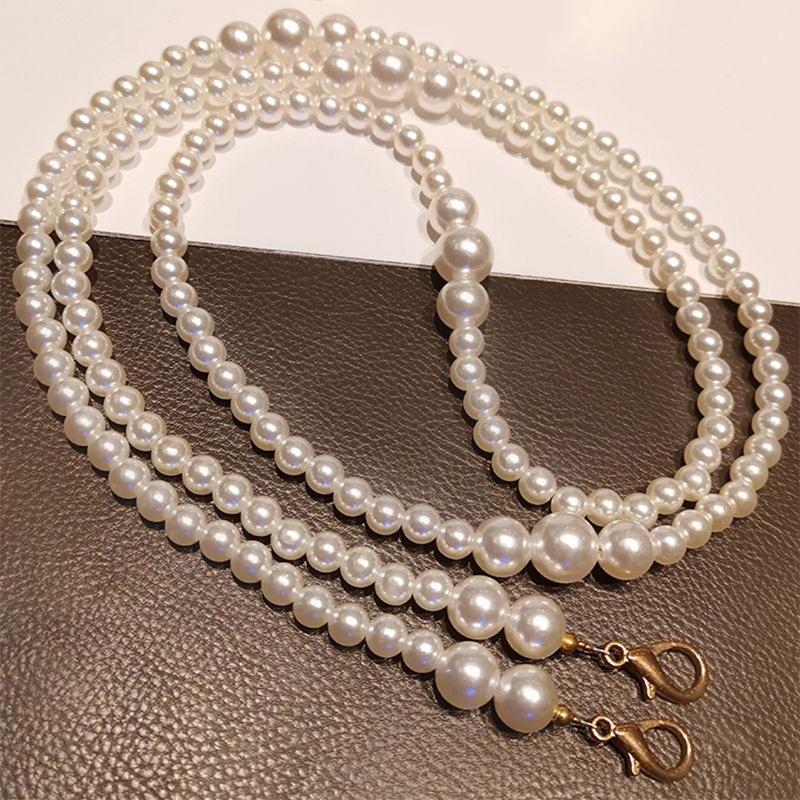 Lanière Anti-Perte Universelle pour Téléphone Collier Porté en Bandoulière Chaîne de Téléphone Longues Bandoulières Perles Pour Iphone Xiaomi Samsung Huawei Pendentifs