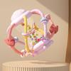 Baby Manhattan Clutch Ball Soft Glue Rattle Bed Bell Grinding Tooth Glue Soothing Bite Music 0-3 Years Old Baby Toy