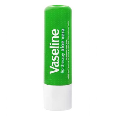 Vaseline Lip Therapy Stick Type Lip Care Lip Balm Lip Protector, 02. Aloe Vera Lip Therapy, 4.8g, 1 Piece