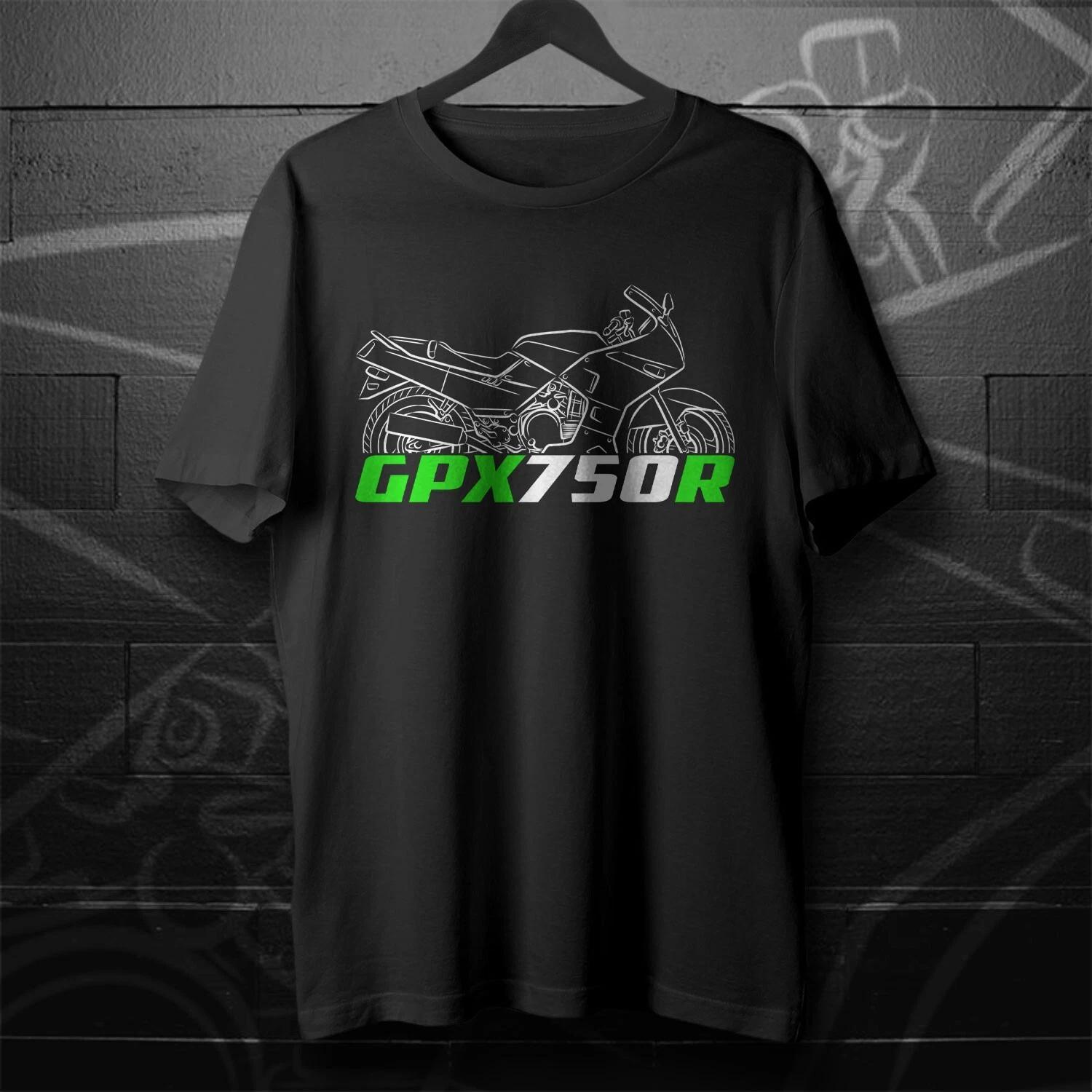 For Kawasaki GPX750R & Ninja 750R 1986-1990 fans - Motorcycle T-Shirt L