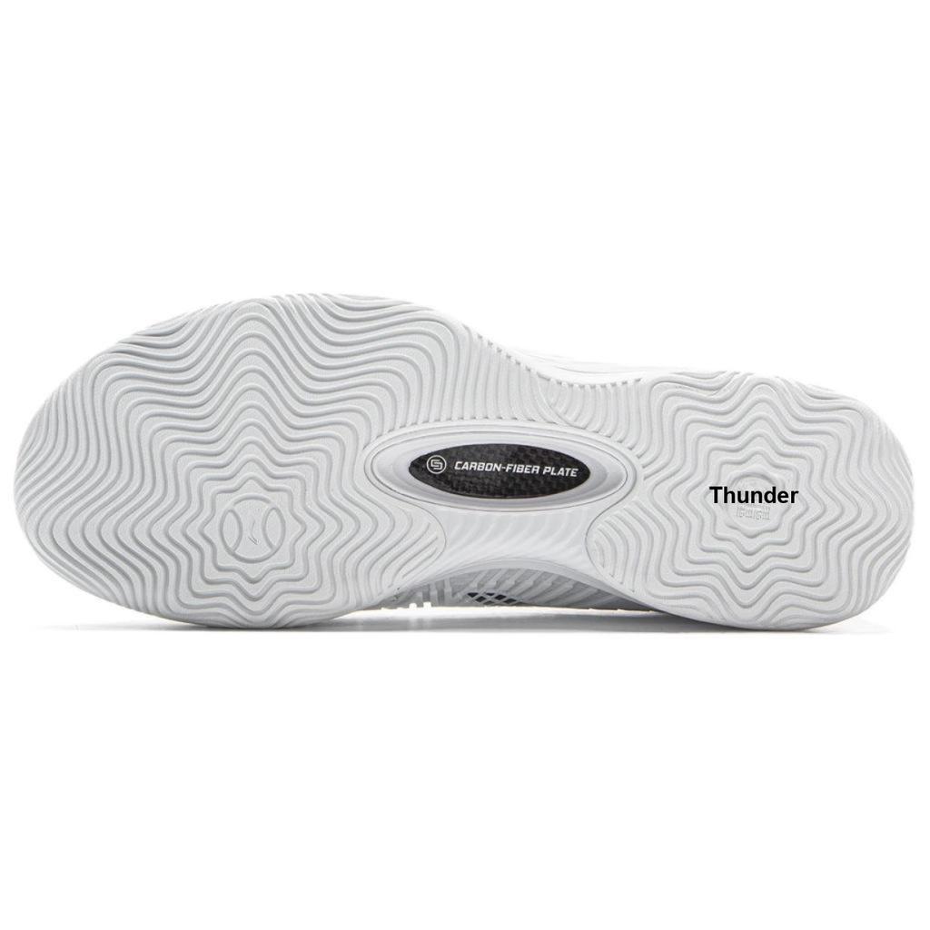 Li Ning Accel Pro Comfortable Versatile Non-Slip Durable Low-Top Tennis Shoes Unisex Sneakers White Black ATAV007-1