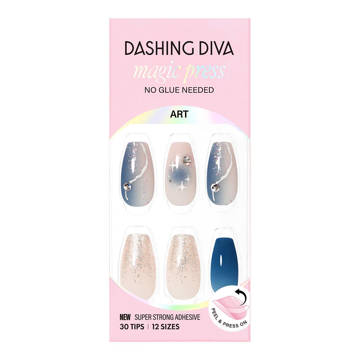 

DASHING DIVA Magic Press Выбор ногтей/педикюра meteor