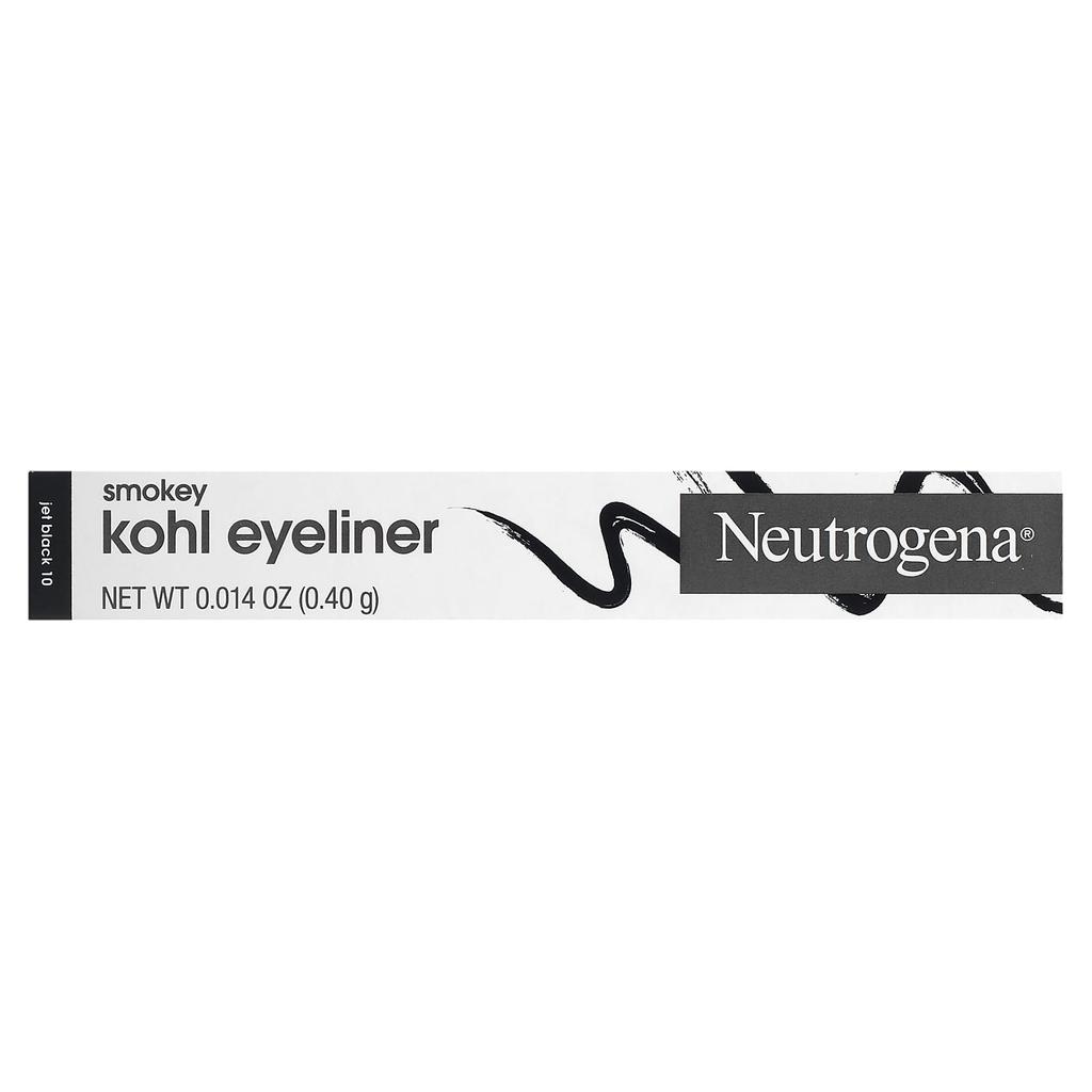 Neutrogena, Smokey Kohl Eyeliner, Jet Black 10, 0.4 g (0.014 oz)