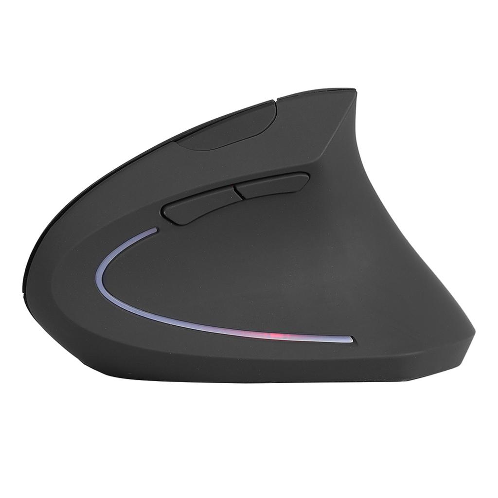 2.4GHz Optical 1600DPI Wireless Ergonomic Vertical Gaming Mouse NOn delay for pc  Laptop Black