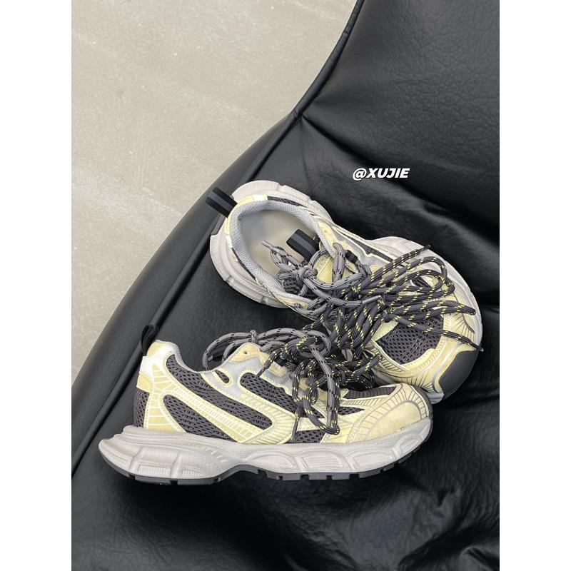 

Dad shoes women s new spring and summer versatile small thick soles increase height and show feet small casual sports shoes 40 жовтий