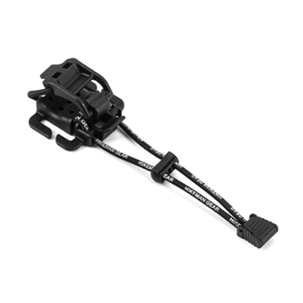 Outdoor Backpack Expansion Buckle Extended Webbing Clip Outdoor Bag Fixed Rope Adjustable Thick Elastic Rope Enduring