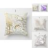 Luxurious Marble Throw Pillow Case With Colorful Rock Pattern For Home Decor 18 Inches