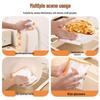 Carrot Print Lint-Free Cotton Gauze Dishcloth - Super Absorbent & Thickened for Kitchen Use