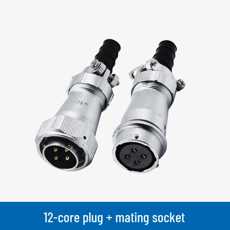 Weipu WY24 Series Waterproof IP67 Solder Connector with Double Pressure Plate