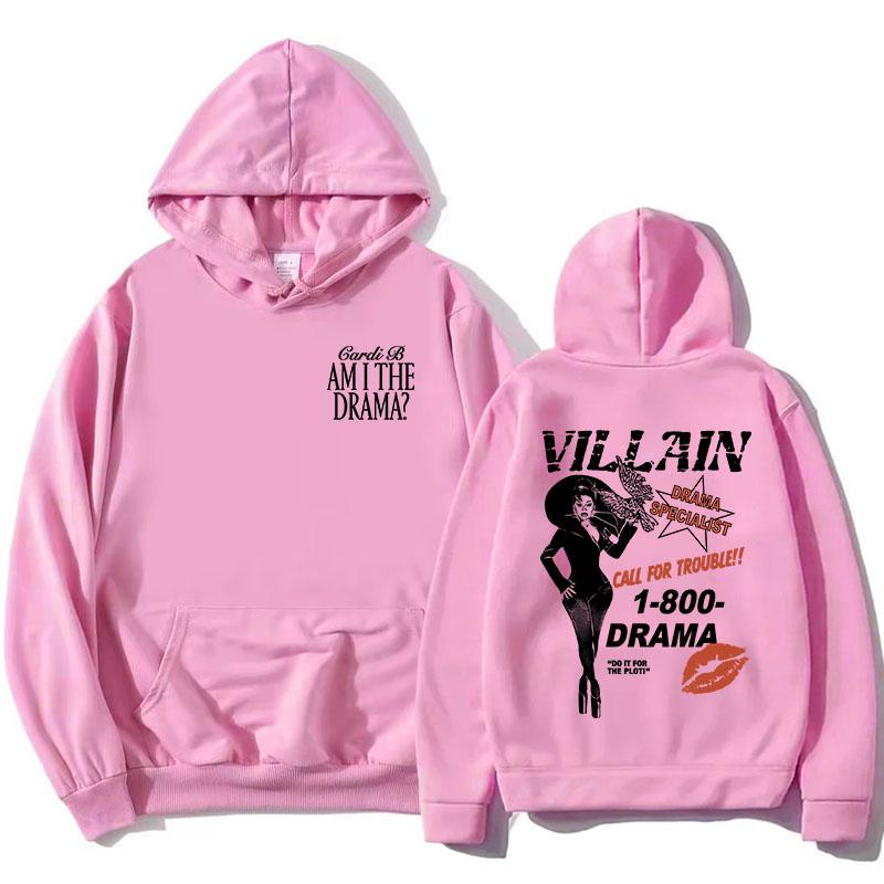 

Cardi B AM I THE DRAMA Hoodies 2025 Album Graphic Printing Sweatshirts Fashion Long Sleeve Women Pullovers Streetwear Unisex Top XXXL