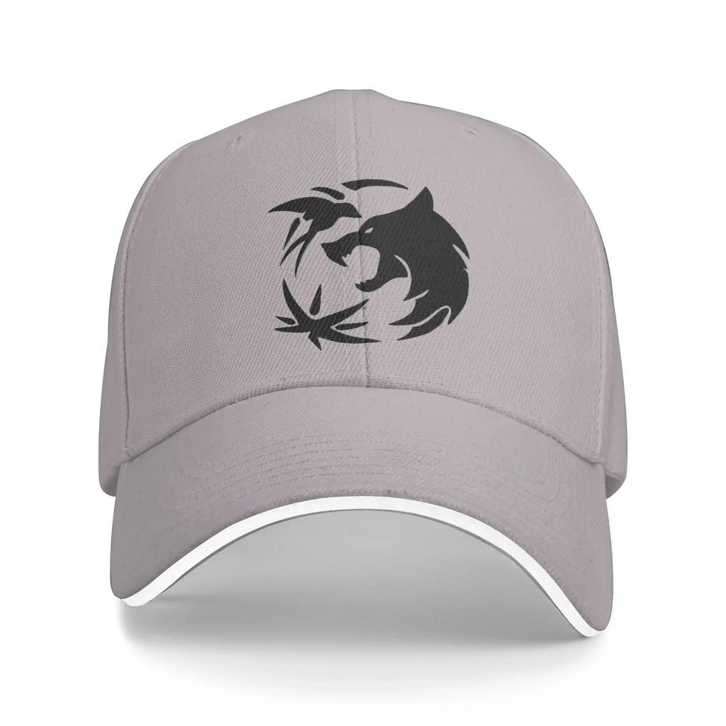The Witchered Game Logo Black Symbol Baseball Caps Merch Fashion Role-playing Games Sun Caps For Men Women Golf Headewear Gift