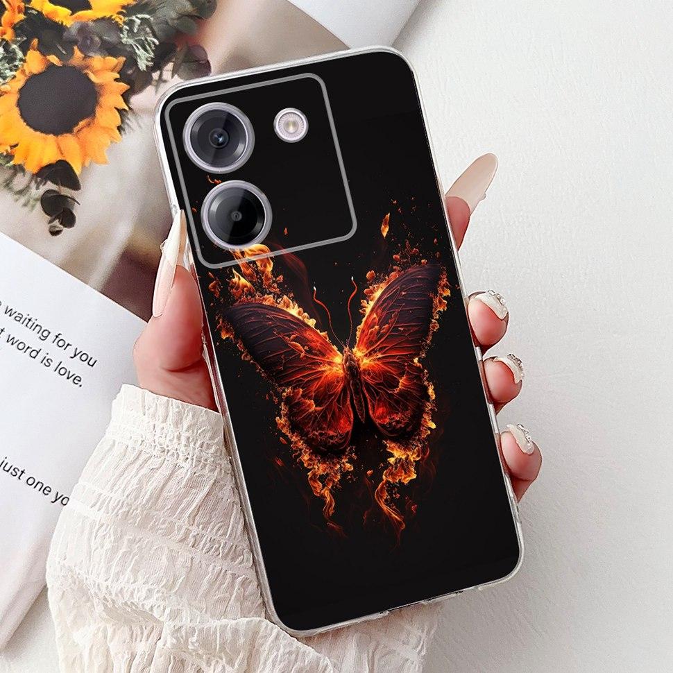 For Xiaomi Poco M7 Pro 5G Case New Dargon Art Painted Cover For Poco M7 PocoM7 Pro 5G Back Cover Soft TPU Fundas Coque