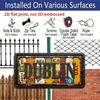 Vintage Dublin Collage Aluminiumschild 12''×6'', Retro Wandkunst für Zuhause Balkon Innenhof, Ideales Geschenk für Irland Reisefans