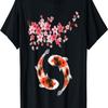 Koi Karpfen Nishikigoi Fisch Kirschblüten Herren Damen T-Shirt(11)