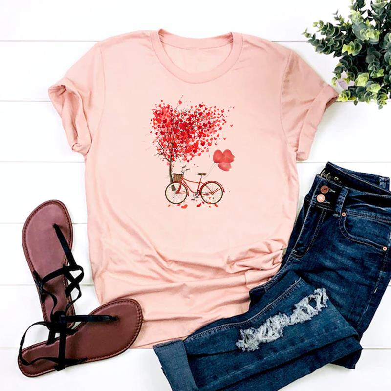 

Футболка, модная футболка, одежда, милый стиль 90-х годов, милая кофейная повседневная женская футболка с коротким рукавом и принтом, женская футболка с графикой S