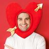 Cupid Heart Headgear Cosplay Costume Prop For Valentines Day Parties