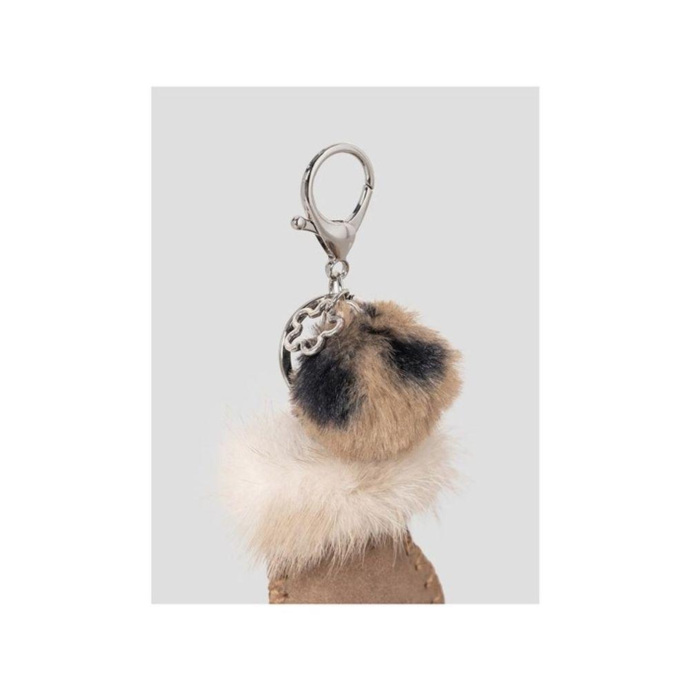 8SECONDS Fur Glove Keychain Yellowish Brown (195X8ZWY5B)