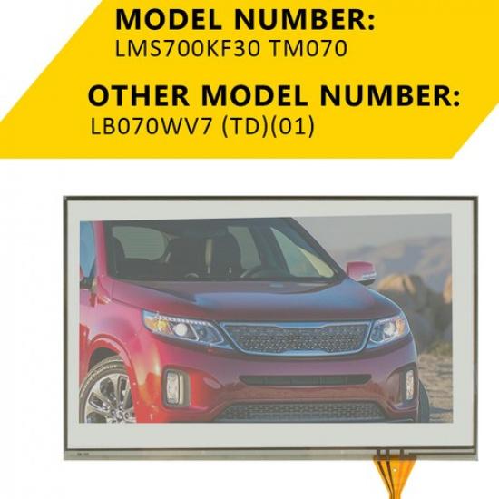 Touch-Screen Glass Digitizer RADIO 2013-2016 For Hyundai Sonata Veloster 7" EOA