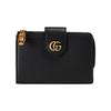Leather Wallet Medium Women's Black 739498-AABXM-1000