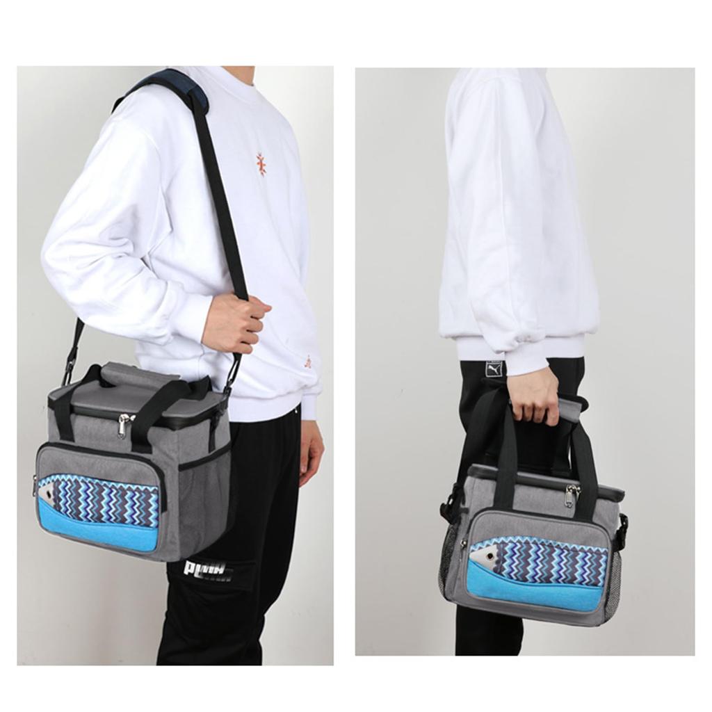 UMJCWELL 25L Large Capacity Thick Insulated Soft Insulated Lunch Foldable Perfect for Sports Cherry Blossom Club and Obon Festivals Cooler, Design,