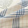Modern Minimalist Plaid Duvet Cover 220x240 Soft Breathable All Season Queen Comforter Cover Single Piece Striped Quilt Covers