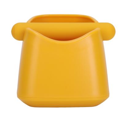 Coffee Knock Box Drop Resistant Prevent Slip Small Knock Container with Removable Knock Bar for