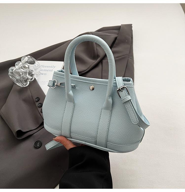 Korean portable bucket bag women's spring 2025 new trendy fashion small tote bag super popular shoulder messenger bag