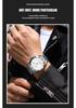 CURREN 8452 Men's Steel Band Waterproof Quartz Business Watch