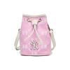 Monogram Polyester Bucket Bag , Shoulder Bag , Crossbody Bag Mini Unisex Pink (Unisex) Crossbody Bags 3ABMS022N 50PKS