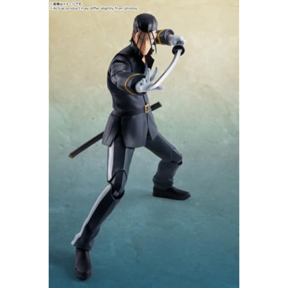 TAMASHII NATIONS S.H. Figuarts Rurouni Kenshin -Meiji Kenkaku Roman Tan- Saito Hajime Approx 165 ...